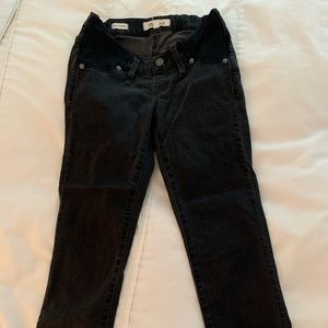 Madewell Black Maternity Jeans